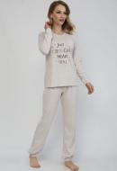 Пижама женская Roksana Cute Cat 1298/16082 р. 48 бежевый