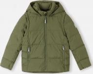 Куртка-пуховик унисекс Reima 2-в-1 Porosein р.128 зеленый 5100030A-8930