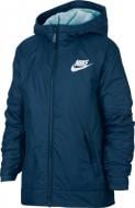 Куртка демисезонная Nike B NSW JKT FLC LND OW 939556-474 синяя Куртка демисезонная Nike B NSW JKT FLC LND OW 939556-474 синяя