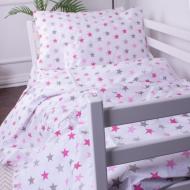 Комплект постельного белья MirSon 143х210 см Kids Time 20-0012 Agatha Бязь разноцветный