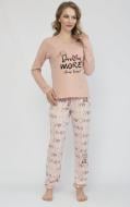 Пижама женская Roksana Love Dream 1302/16223 р. 48 бежевый