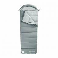 Спальный мешок Naturehike c капюшоном M400 NH20MSD02, (-18 до +3°C), правый, серый