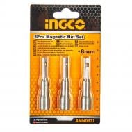 Головка INGCO 8 мм, 1/4″×65 мм (3 шт.) 3 шт. AMN0831