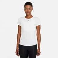 Футболка Nike W NK ONE DF SS SLIM TOP DD0626-100 р.M белый