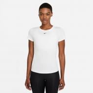 Футболка Nike W NK ONE DF SS SLIM TOP DD0626-100 р.S белый