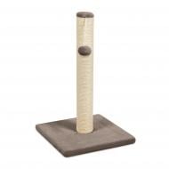 Когтеточка Природа Д00 столбик 50 см Бежевая