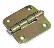 Петля накладная универсальная круглая 40 мм цинк