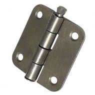 Петля накладная универсальная круглая 40 мм черный