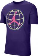 Футболка Nike M J MOUNTAINSIDE JM CREW CZ0400-547 р.S фиолетовый