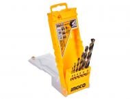 Набір свердел по металу INGCO коробка 6 шт. 2–8 мм 6 шт. AKD1055