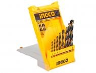 Набір свердел по металу INGCO 8 шт. 3–10 мм 8 шт. AKDB1088