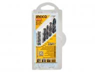 Набір свердел по металу INGCO блістер 8 шт. 2–8 мм 8 шт. AKDB0801