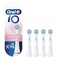 Насадки для электрической зубной щетки Oral-B iO Gentle Care белые, 4 шт.