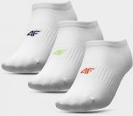 Шкарпетки 4F SOCKS CAS M103 (3PACK) 4FJSS23USOCM103-90S р.32-35 білий 3 пари шт.