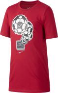 Футболка Nike B NK DRY TEE PIXEL BALL AA8888-618 р.L червоний