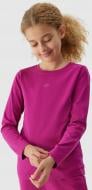 Футболка 4F LONGSLEEVE F141 4FJAW23TLONF141-53S р.146 рожевий