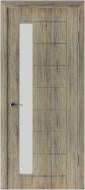 Дверное полотно Неман Геометрiя ПО 900 мм дуб английский