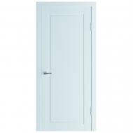 Дверное полотно без коробки Неман Стокгольм ПГ 700 мм белый суперматовый