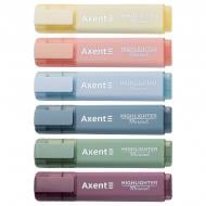 Маркер текстовий Axent Highlighter Morandi 1-5 мм в асортименті 2537-50-A