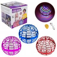 Игрушка Shantou запуск, летающий шар-бумеранг, свет, 3 цвета 988