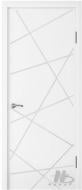 Дверное полотно без коробки Неман Б'янка ПГ 800 мм белый суперматовый