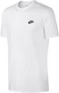 Футболка Nike M NSW TEE CLUB EMBRD FTRA 827021-100 р.L белый Футболка Nike M NSW TEE CLUB EMBRD FTRA 827021-100 р.L белый