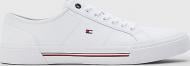 Кроссовки мужские Tommy Hilfiger CORE CORPORATE VULC LEATHER FM0FM04561-YBS р.45 белые