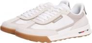 Кроссовки мужские Tommy Hilfiger RETRO RUNNER SEASONAL FM0FM05328-YBS р.40 белые