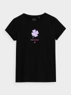 Футболка 4F TSHIRT 4FJSS23TTSHF1023-20S р.128 черный