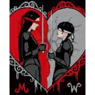 Алмазна мозаїка Wednesday Duelo a ciegas 40x50 см Santi