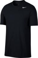 Футболка Nike M NK DRY TEE DFC CREW SOLID AR6029-010 р.2XL чорний