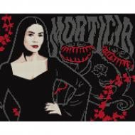 Алмазна мозаїка Wednesday Mysterious Morticia 40x50 см Santi