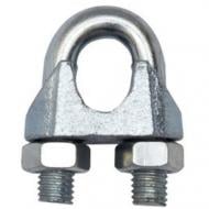 Затискач для сталевих канатів оцинкований Системи Кріплення 22 мм DIN 741 сталь 1 шт.