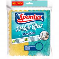 Салфетка универсальная SPONTEX Magic effect 20,5х22 см 2 шт./уп. желтый