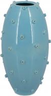 Ваза керамическая Кери 22х12 см 22 см голубая