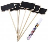 Набор Expert меловых ценников 80х50/25мм 6 шт