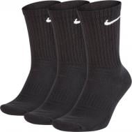 Шкарпетки Nike EVERYDAY CUSHIONED 3P SX7664-010 р.42-46 чорний 3 пари шт.