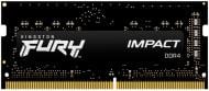 Оперативная память Kingston SODIMM DDR4 8 GB (1x8GB) 3200 MHz (KF432S20IB/8) Fury Impact