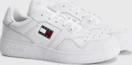 Кроссовки мужские Tommy Hilfiger TOMMY JEANS RETRO BASKET ESS EM0EM00955-YBR р.44 белые