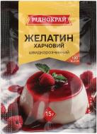 Желатин пищевой Ріднокрай быстрорастворимый 15г 2261655939017