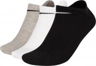 Носки Nike U NK EVERYDAY LTWT NS SX7678-901 р.XL серый/белый/черный 3 шт. Носки Nike U NK EVERYDAY LTWT NS SX7678-901 р.XL серый/белый/черный 3 шт.