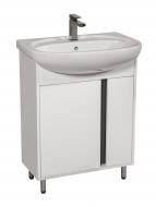 Тумба напольная Aqua Rodos Терра с умывальником Новая 65 см