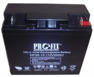 Акумулятор зовнішній EMT ProFix VRLA-AGM 12V 20Ah (NP20-12)