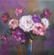 Картина Пурпур 65x65 см Styler GL-12526