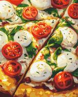 Картина по номерам Итальянская пицца 40x50 см Brushme