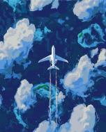 Картина по номерам Над облаками 40x50 см Brushme