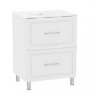 Комплект мебели Imprese BLANICE тумба напольная 80 см 2 ящика + умывальник, белый Комплект мебели Imprese BLANICE тумба напольная 80 см 2 ящика + умывальник, белый