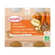 Пюре органічне з овочів та качки 2х200 г BABY BIO