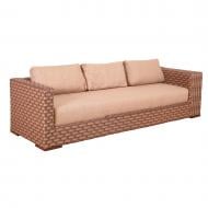 Диван садовый BruStyle Портленд угол с левым подлокотником "Инверсия" 80,5х246 см темно-мореный дуб