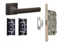 Комплект WC Convex 1605 BS-2 черный с петлями